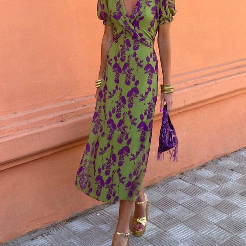 Celia™ | Elegant Blommig Klänning