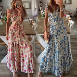Dahlia™ | Blommor Maxi Klänning