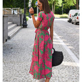 Nadia™ | Elegant Blommig Klänning