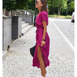 Nadia™ | Elegant Blommig Klänning