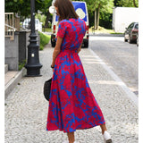 Nadia™ | Elegant Blommig Klänning