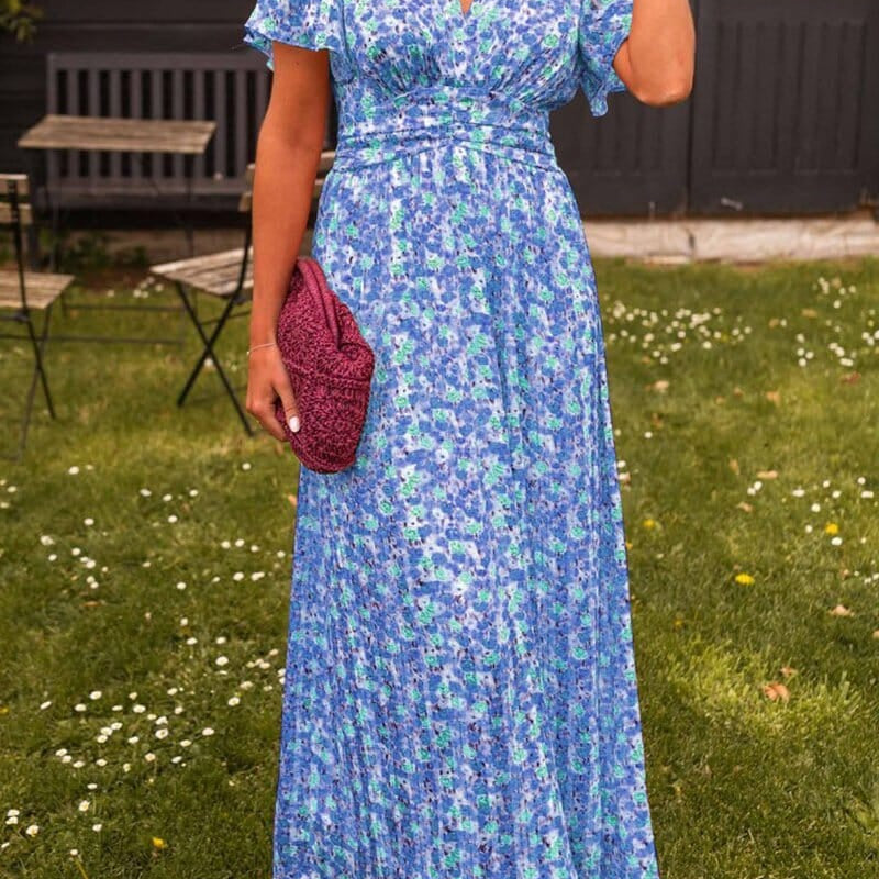 Sandra™ | Elegant maxiklänning med V-ringning