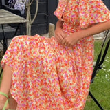 Sandra™ | Elegant maxiklänning med V-ringning